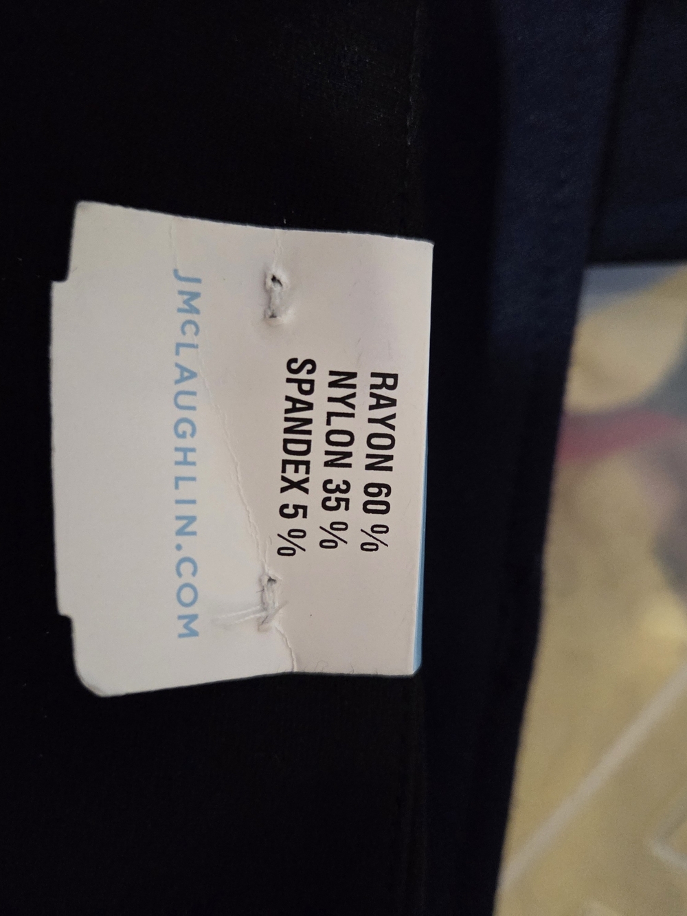 J. McLaughlin Women's Black Jeans - Stretch Rayon Blend